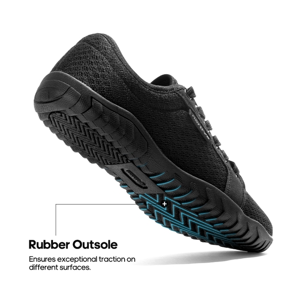 Men's & Women's Barefoot Water Shoes - BLACK - 5